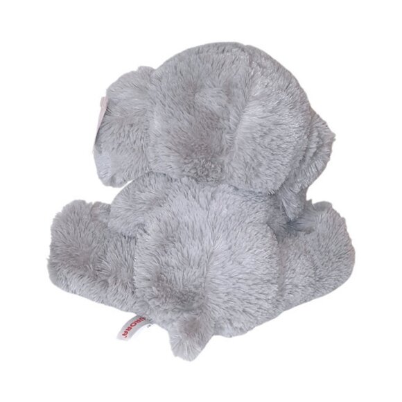 2018 Aurora World Lil Benny Gray Elephant Plush BeanBag Stuffed Toy 8" - Picture 3 of 6